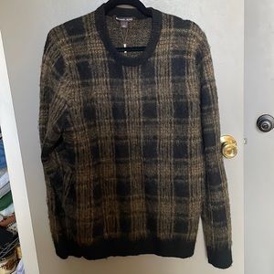 Michael Kors Plaid Sweatshirt